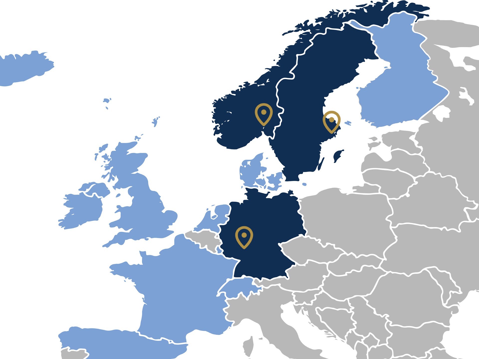 map europe offices